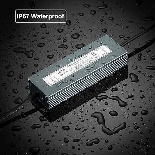 LLTOP Low Voltage Transformer 200 Watts Waterproof IP67 Power Supply 90-130V AC - Image 7