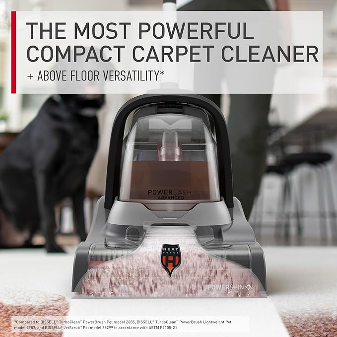 Hoover PowerDash Pet Advanced Compact Carpet Cleaner Machine - Image 2