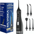 Water Flosser for Teeth, Cordless Oral Irrigator, Portable Dental Flosser by SILVOKA