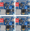 Diann 4pcs MP3 Voice Playback Module DY-SV5W Player Music Voice Board IO by DIANN