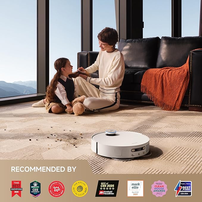 DREAME X50 Ultra White Robot Vacuum and Mop - Image 8