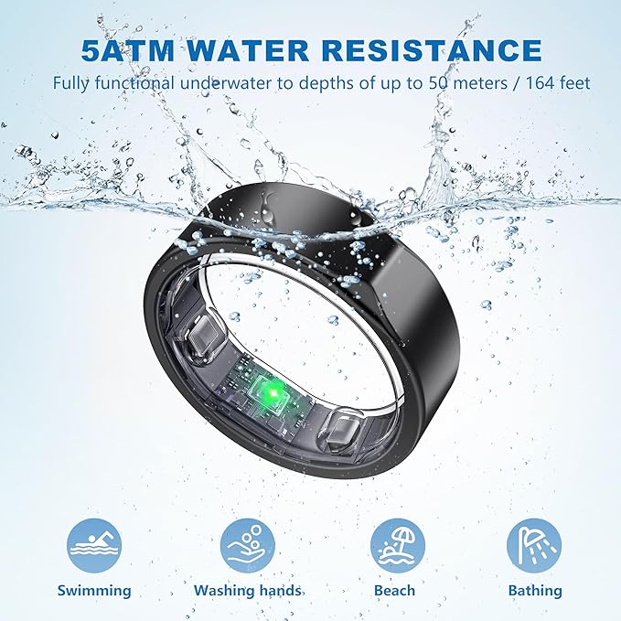 SEEKZERO Smart Ring for Women Men, No Subscription Fee - Image 8