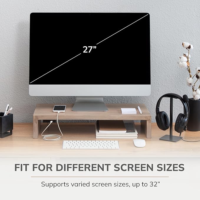 Anji Mountain Wooden Monitor Stand - Image 5