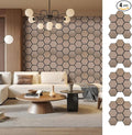 Hexagon Acoustic Wall Panels, Self-Adhesive Sound Absorbing Wall Panel by ARMURO by ARMURO