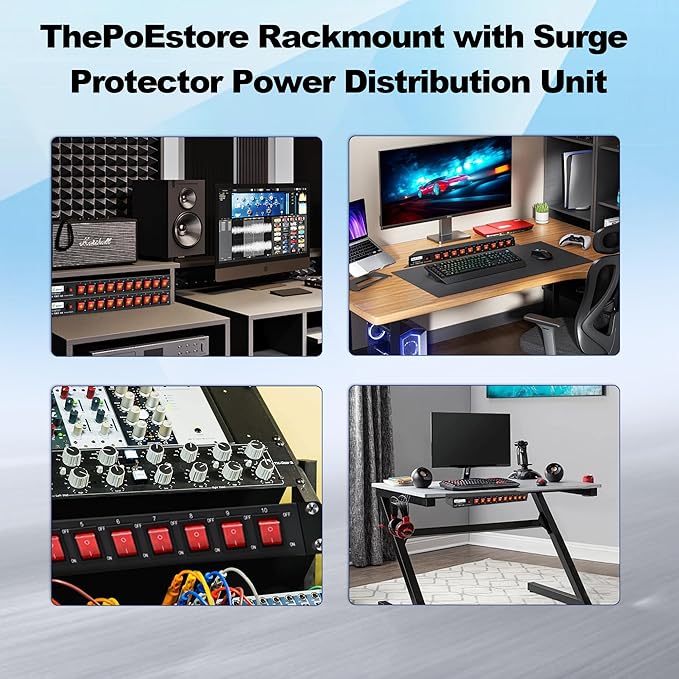 ThePoEstore 10-Outlet 1U Rack Mount Power Strip - Image 7