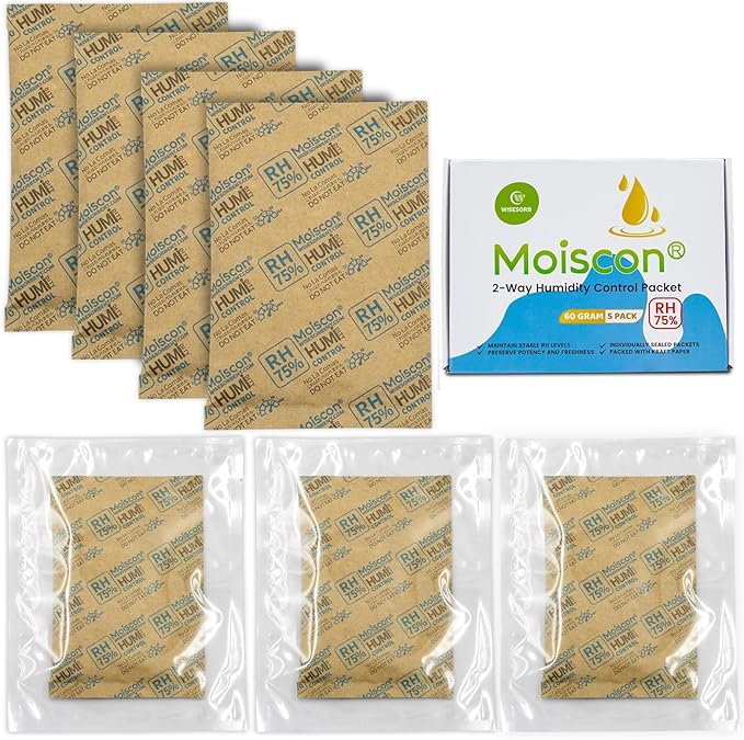 Wisesorb 75% Two-Way Humidity Control Packs, 60 Gram 15 Pack by Wisesorb