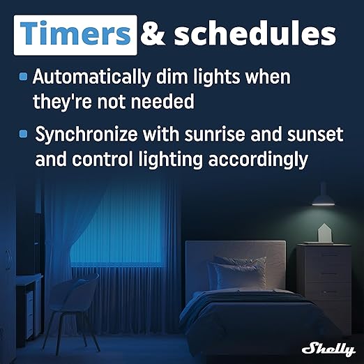 Shelly Plus Wall Dimmer UL | WiFi Smart Wall Dimmer Switch | Home Automation | - Image 7