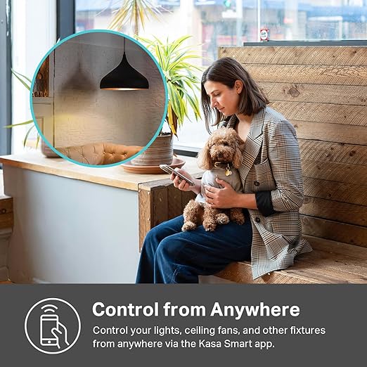 Kasa Matter Smart Dimmer Switch: Voice Control w/Siri, Alexa & Google Assistant - Image 6