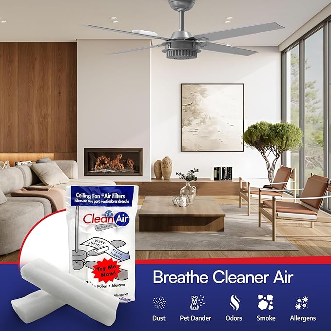 BioStrike Ceiling Fan Blade Air Filter - Image 2
