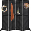 Bonnlo 4 Panel Pegboard Freestanding, 5 FT Portable Display Board Organizer by Bonnlo