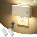 JandCase Motion Senor Night Light, 2 Pack Night Lights Plug into Wall, 0-100 LM by JandCase
