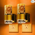 Night lights plug into wall, Amber Night Light by LLOHASLED