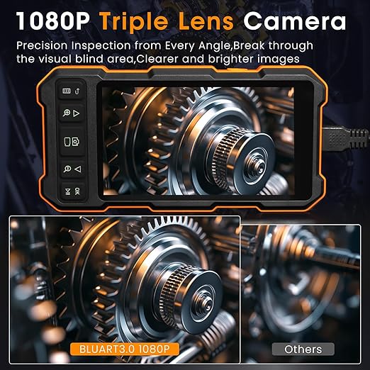 Epicmate Triple Lens Sewer Inspection Camera-Snake Camera - Image 2