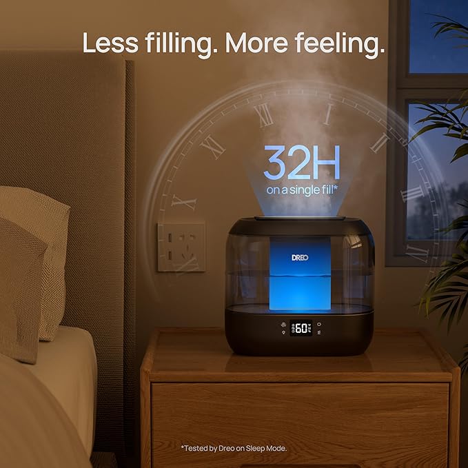 DREO Smart Humidifiers for Bedroom, Top Fill 4L Supersized Humidifier Large Room - Image 10