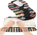KUOSGM 2-in-1 Ergonomic Set, Wave Rise Keyboard Wrist Rest and Massage Bulge by KUOSGM