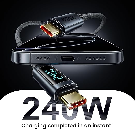 toocki USB C Cable 3.3ft 240W Fast Charging Cord - Image 2