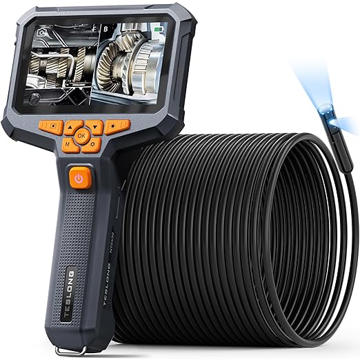 Teslong 50FT Sewer Camera, Dual Lens Borescope by Teslong