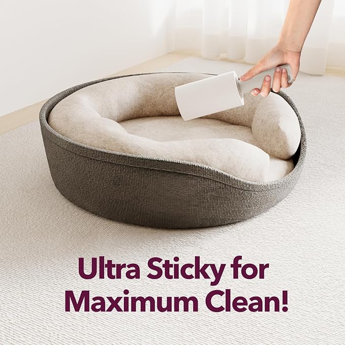 Lint Rollers for Pet Hair Extra Sticky, 550 Sheets Mega Value Set Lint Roller - Image 5