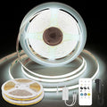 Pandery COB LED Strip Lights Cool White, 24V Dimmable led Light Strip KIT by PanderyCOBLightUPYourLife