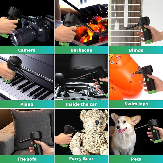 Sukadar Electric Air Duster for Cleaning Computer - Image 6