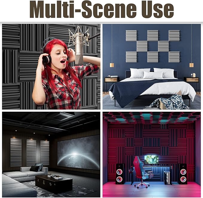 48 Pack Sound Proof Foam Panels - Image 7