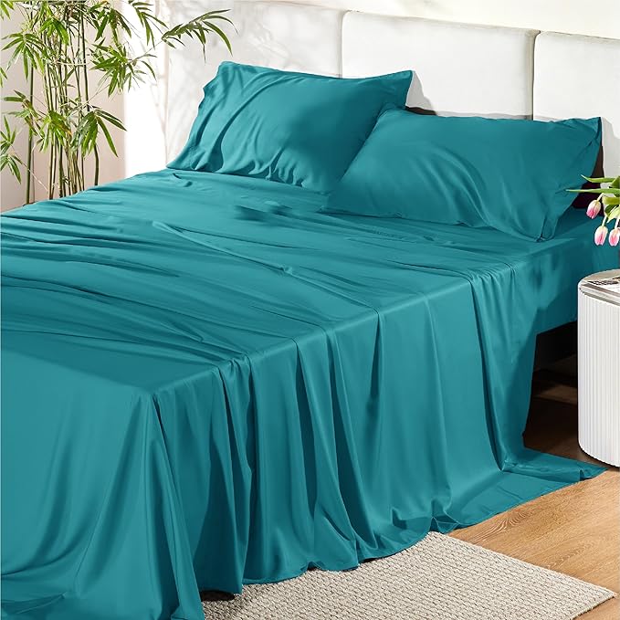 Bedsure King Size Sheets Set, Cooling Sheets by BEDSURE