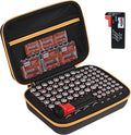 stukcaze Battery Organizer Storage Case by PORTABLESTORAGECASE