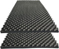 KTOESHEO 2 PCS Acoustic Panels, High Density Fireproof Noise Cancelling Foam by KTOESHEO