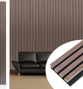 NeatiEase Wood Wall Panels, 9 Feet Acoustic Slat Wall Panels by NeatiEase