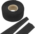 MECCANIXITY Braided Cable Sleeves Heat Shrinkable Fabric Sleeving, 1 3/8" 40ft by MECCANIXITY