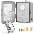 SURAIELEC 40A 240V 3HP Outdoor Timer Switch by SURAIELEC