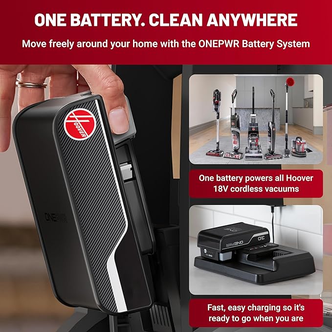 Hoover ONEPWR WindTunnel Emerge Pet+ Cordless Stick Vacuum Cleaner, Lightweight - Image 2