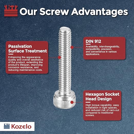 Kozelo 1pcs Socket Head Cap Screws - Image 3
