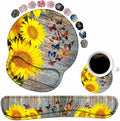 Keyboard Wrist Rest and Mouse Pad Wrist Support Set by Unknown