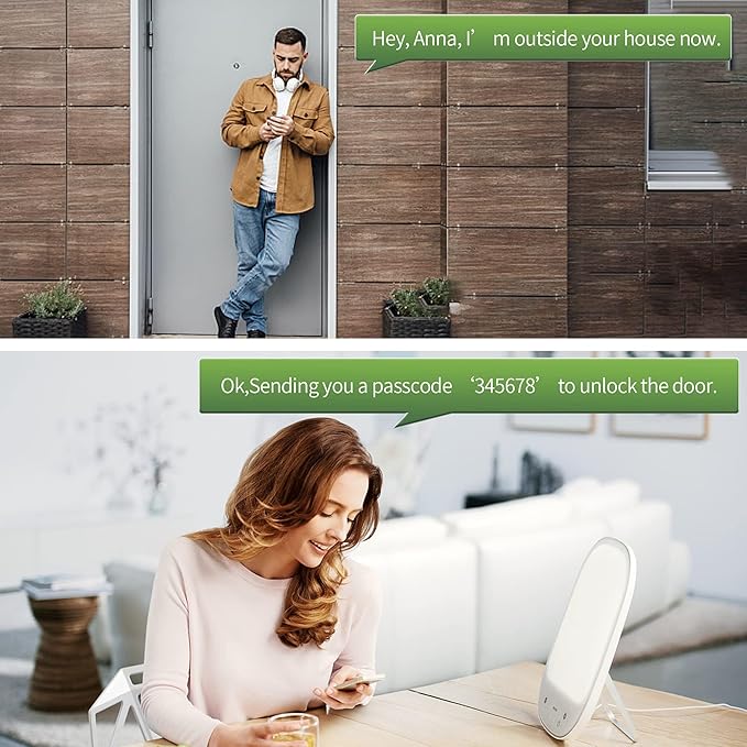 Harfo Smart Door Lock, Heavy Duty 5 in 1 Keyless Entry Door Lock, Full App - Image 6