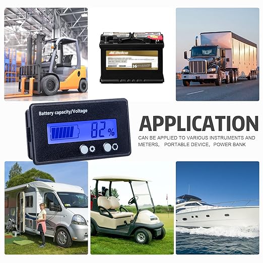 Golf Cart Battery Voltage Meter - Image 7