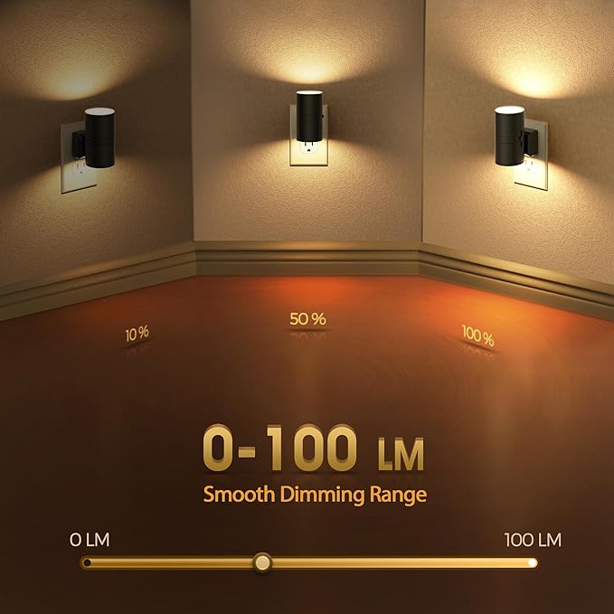 Briignite Night Lights Plug into Wall, 1 Pack 11-Color Changing Night Light - Image 6