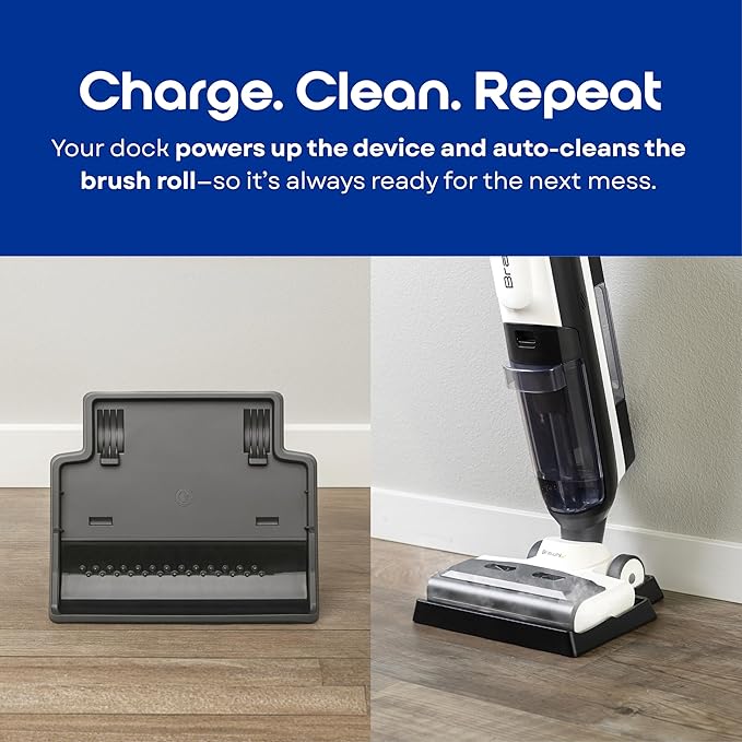 BRAWNIX Wet Dry Vacuum and Mop for Hard Floors | Digital Display | Great for - Image 7