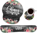 Keyboard Wrist Rest + Mouse Pad Wrist Support Set by Unknown