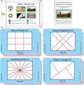CLPA Basic Photographic Viewfinder Set: Rule of Thirds, Square Diagonals by CLPA