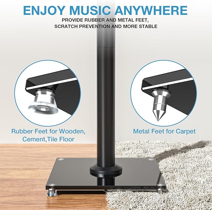 YOMT Universal Speaker Stands Pair - Image 3
