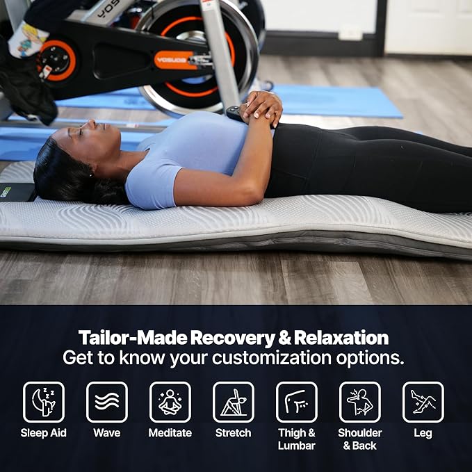 GhostBed Massage Mat with 3" Gel Memory Foam - Image 4