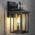 LTBLIGHT Motion Sensor Dusk to Dawn Outdoor Light, 4-Modes Adjustable Black by LTBLIGHT
