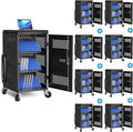 8 Pack | Fully Assembled 30 Bay Multi Device Charging Station by POCHAR-FactoryDirectCustomizedProducts