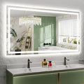 YEELAIT 72x40 Inch LED Bathroom Mirror by YEELAIT