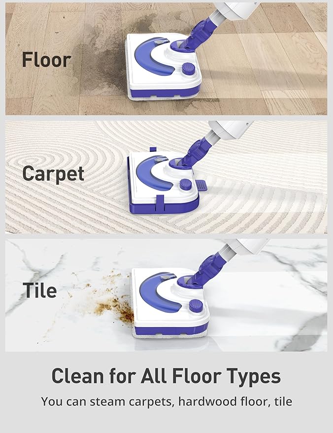 Steam Mops for Floor Cleaning, 1300W Floor Steamer - Image 6