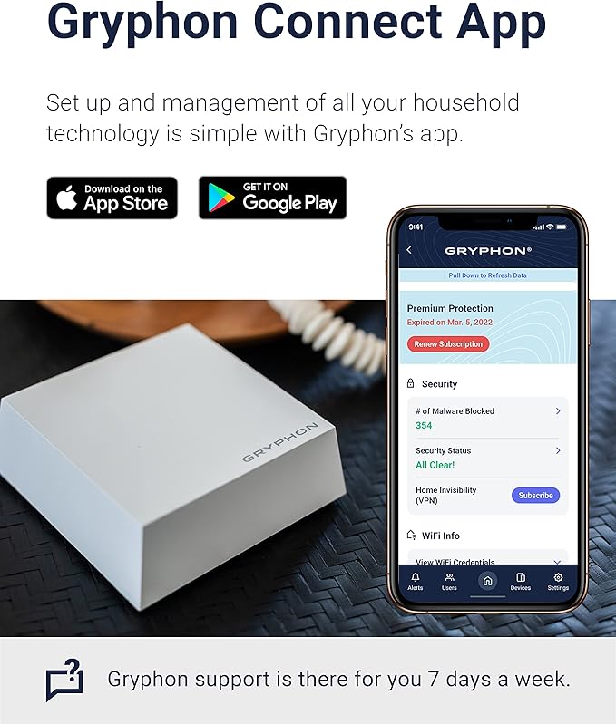 Gryphon Guardian Mesh WiFi Router and Parental Control System - Image 6