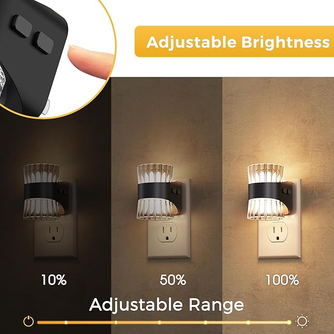 L LOHAS LED Night Light, Modern Night Lights Plug into Wall, 3000K/4000k/5000K - Image 2