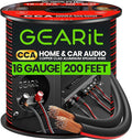 16AWG Speaker Wire, GearIT Pro Series 16 Gauge Speaker Wire Cable Great Use by GEARit