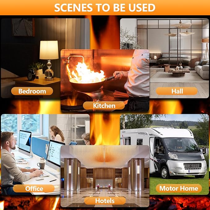 Carbon Monoxide Detectors Plug-in – 3 Pack Portable CO Alarm - Image 5